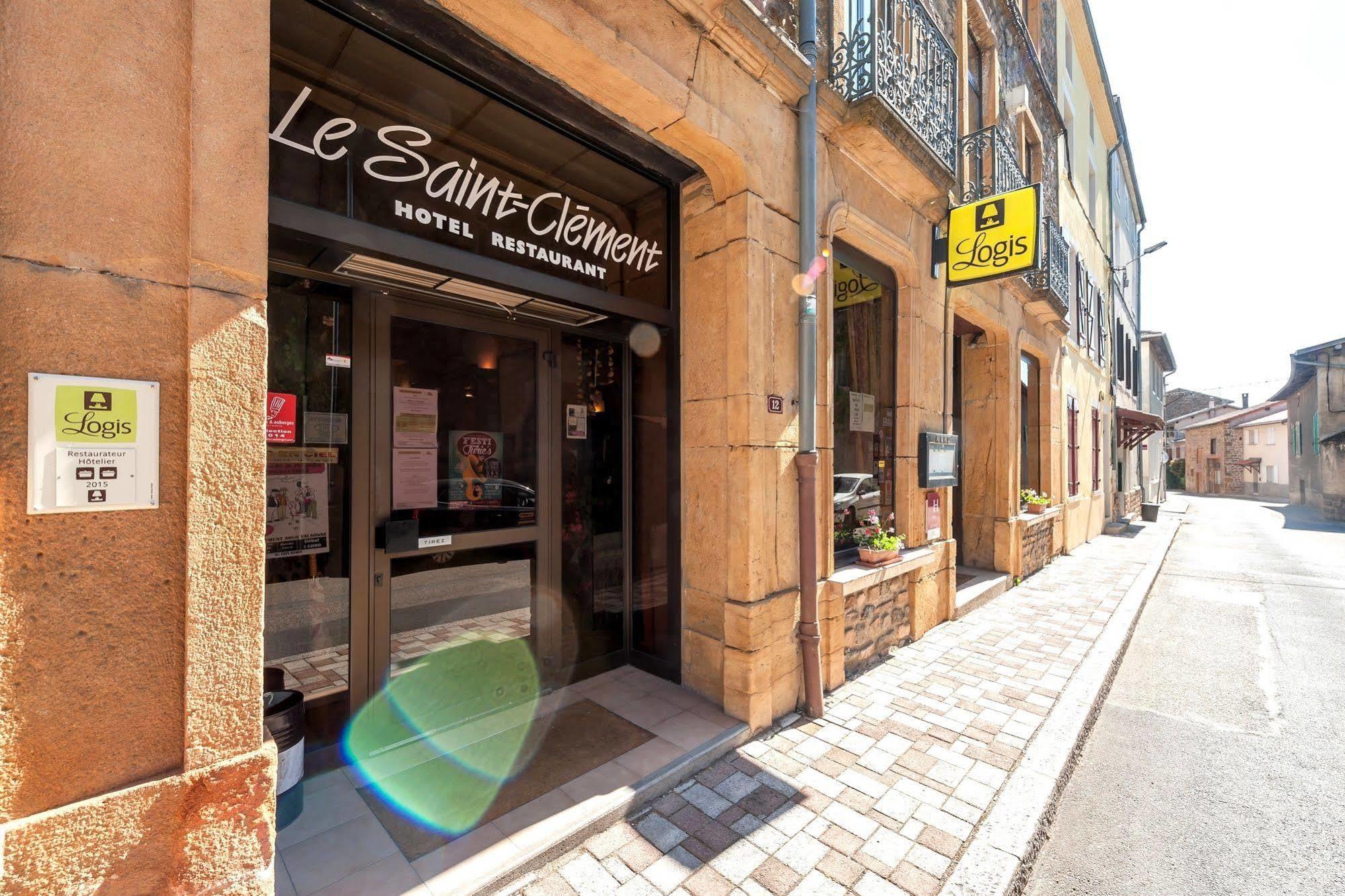 Hotel Restaurant Le Saint Clement Buitenkant foto